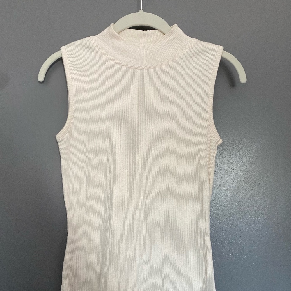 Mock Neck Tank Top